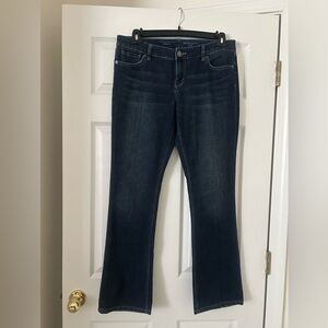 The Limited Dark Blue Boot Cut Jeans